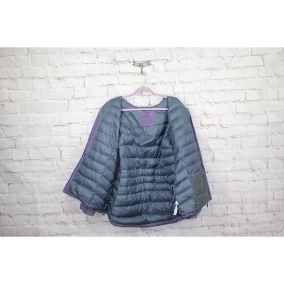 LL Bean Waterproof Ultralight Down Jacket Muted Purple Size XL Pet - Picture 9 of 10